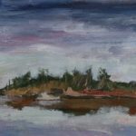 Daybreak at Goose Creek 6 x 8