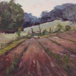 Farmer Dixon's Field Turned Over 12 x 12 sold