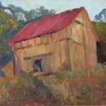 New Barn at the Cove 9 x 12 sold