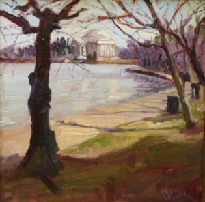 The Old Cherry Tree 12 x 12 sold
