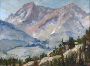 High Sierra Peaks 9x12 SOLD