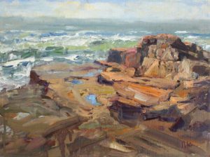 Maine Rocks 12x16