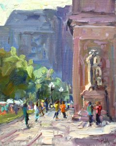 Washington Square 14x11