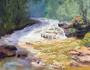 Above the Falls 14x18