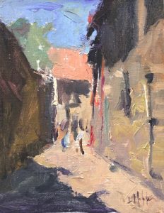 Alleyway Tallinn 16x12