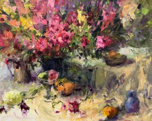 Flowers for the Gala 22x26