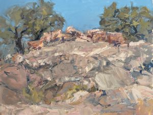 Dry Rock and Live Oak 12x16