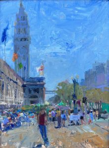 Ferry Building 16x12 SOLD